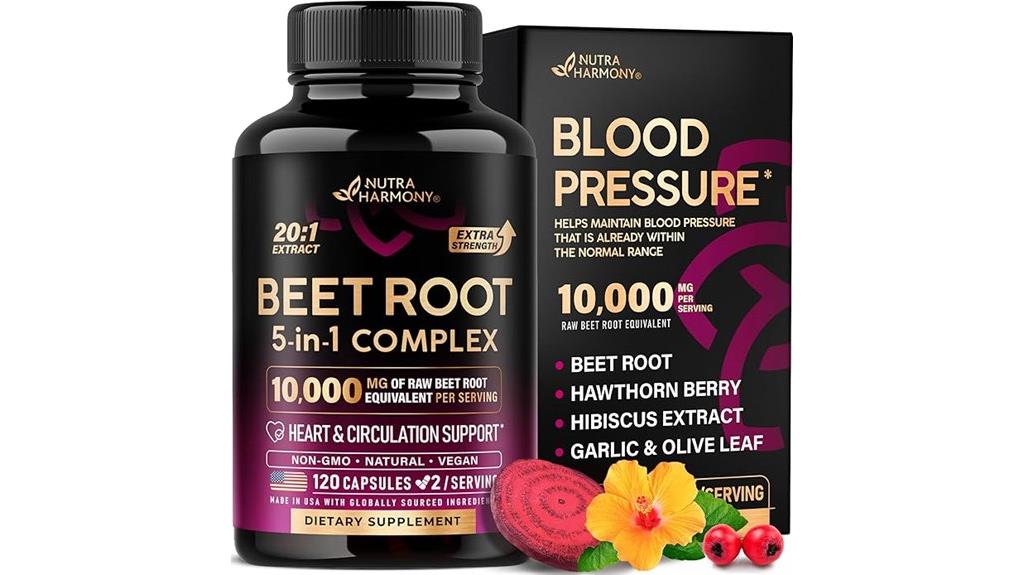 beet root capsules benefits heart