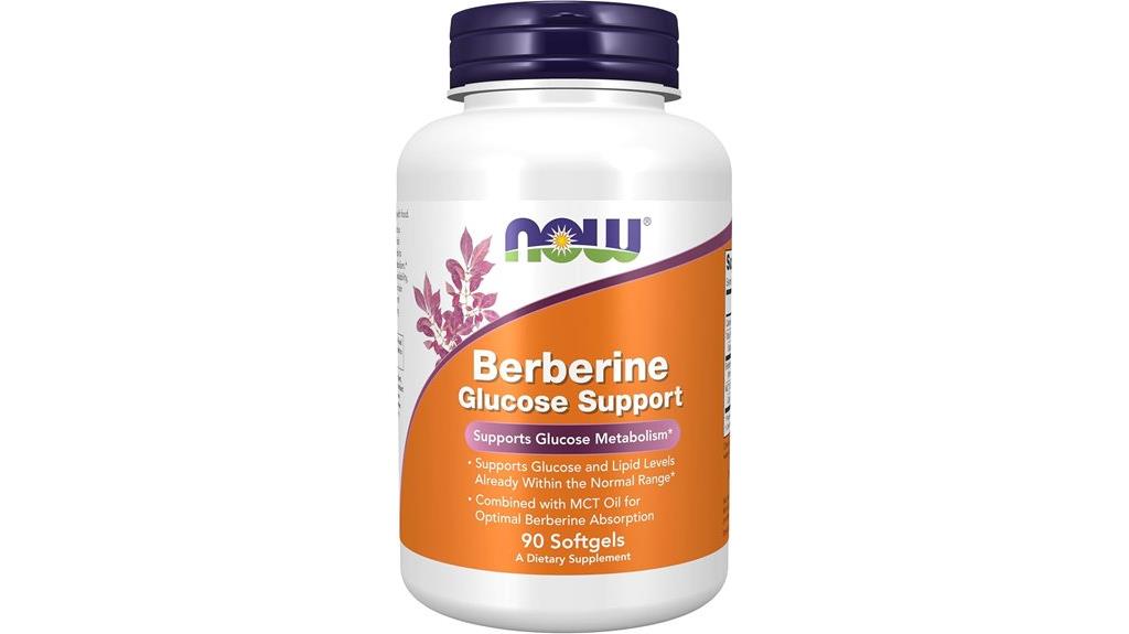 berberine for glucose regulation