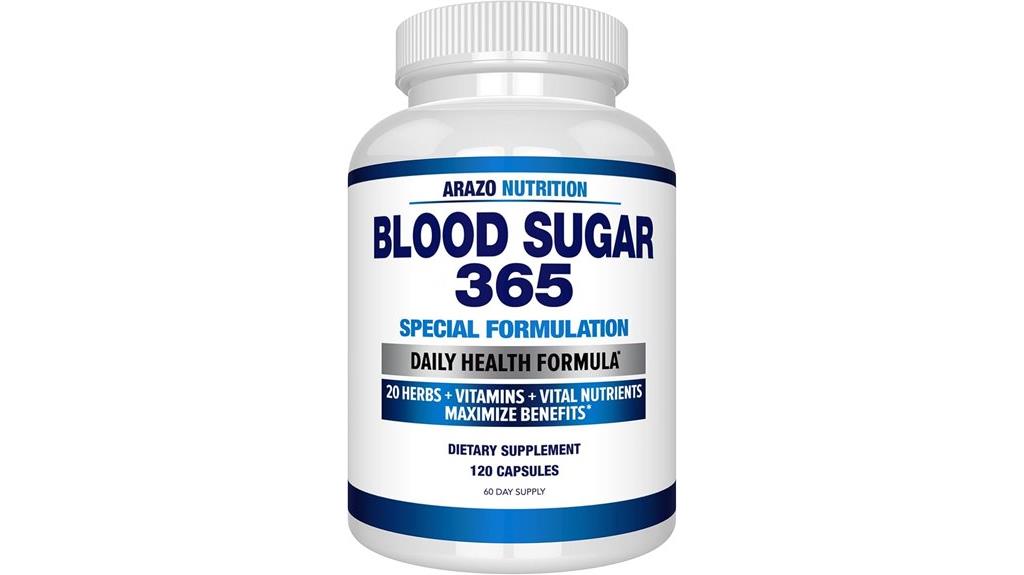 blood sugar supplement review