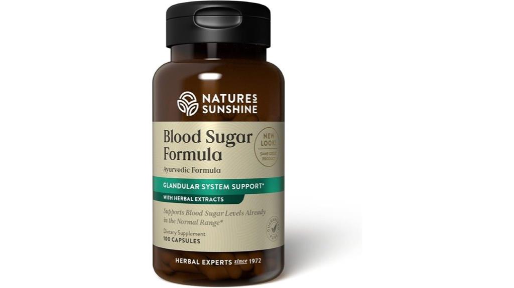 blood sugar support supplement