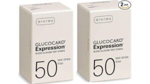 Glucocard Arkray Expression 100 Test Strips Review