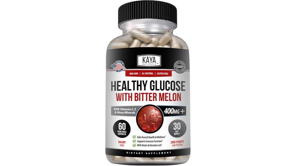 kaya naturals gluco supplement review